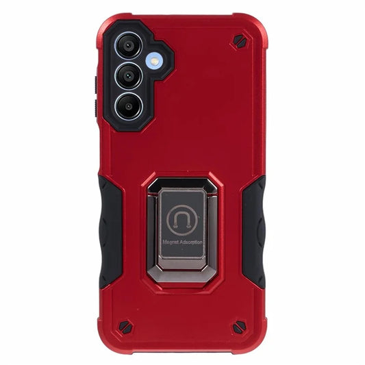 For Samsung Galaxy A15 4G / 5G Case with Kickstand PC+TPU Impact-Resistant Phone Cover