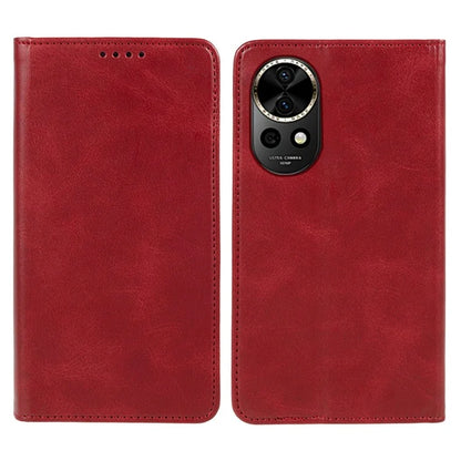 For Huawei nova 12 Pro 5G / nova 12 Ultra 5G Cell Phone Case Anti-fall Calf Texture Leather Wallet Support Stand Cover