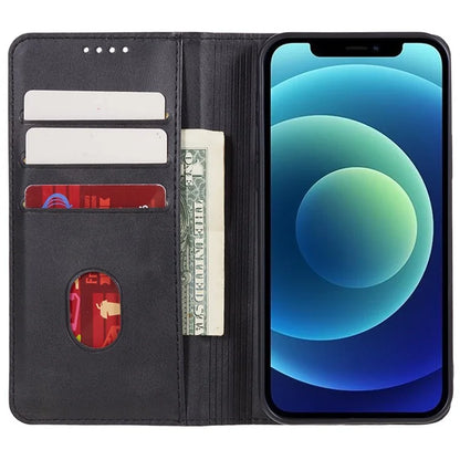 For Huawei nova 12 Pro 5G / nova 12 Ultra 5G Cell Phone Case Anti-fall Calf Texture Leather Wallet Support Stand Cover