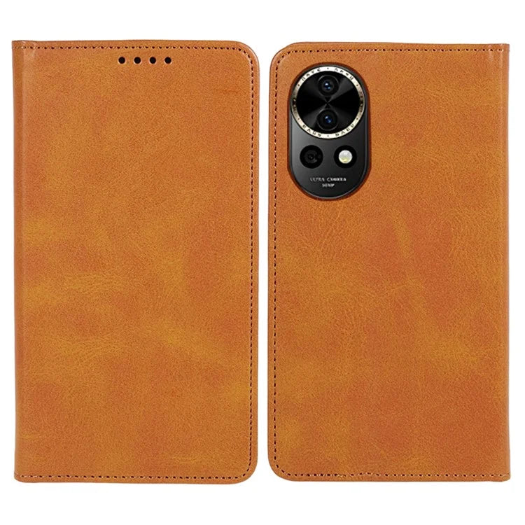 For Huawei nova 12 Pro 5G / nova 12 Ultra 5G Cell Phone Case Anti-fall Calf Texture Leather Wallet Support Stand Cover