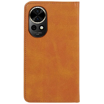 For Huawei nova 12 Pro 5G / nova 12 Ultra 5G Cell Phone Case Anti-fall Calf Texture Leather Wallet Support Stand Cover