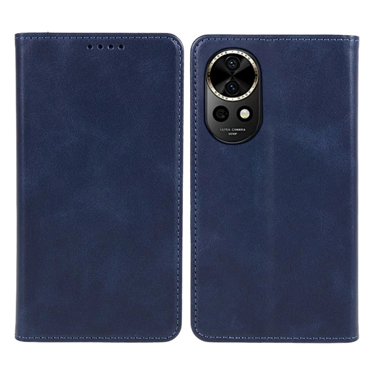 For Huawei nova 12 Pro 5G / nova 12 Ultra 5G Cell Phone Case Anti-fall Calf Texture Leather Wallet Support Stand Cover