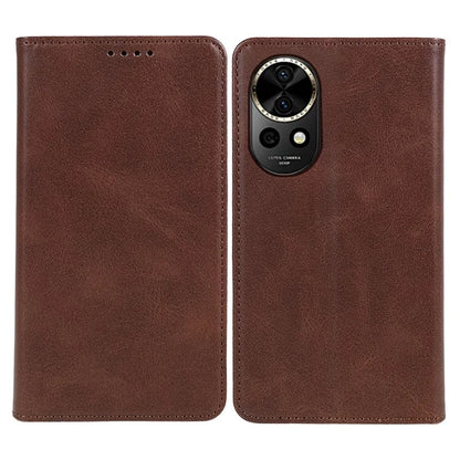 For Huawei nova 12 Pro 5G / nova 12 Ultra 5G Cell Phone Case Anti-fall Calf Texture Leather Wallet Support Stand Cover