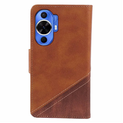 For Huawei nova 12 Lite 4G Case Crazy Horse Texture PU Leather Mobile Phone Shell with Wallet