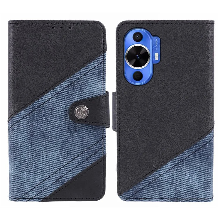 For Huawei nova 12 Lite 4G Case Crazy Horse Texture PU Leather Mobile Phone Shell with Wallet