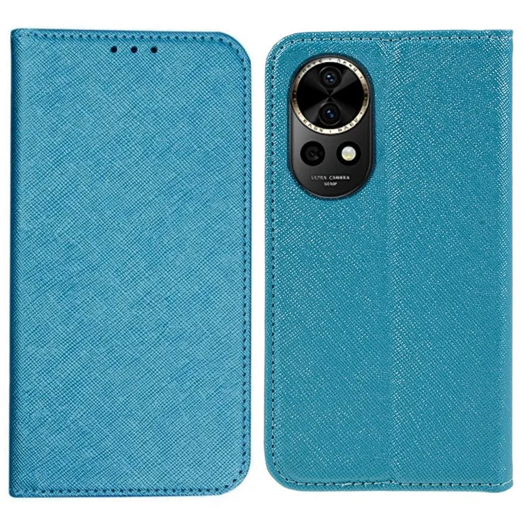 For Huawei nova 12 5G Cell Phone Case Magnetic Auto Closing Shockproof Leather Cover with Wallet