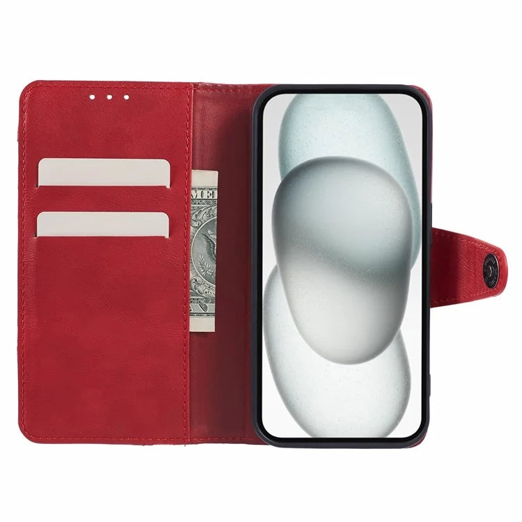 For Huawei nova 12 5G Cell Phone Case PU Leather Splicing Drop-proof Wallet Stand Cover