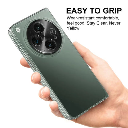 For OnePlus Open / Find N3 5G Transparent Phone Case Acrylic Folding Phone Cover