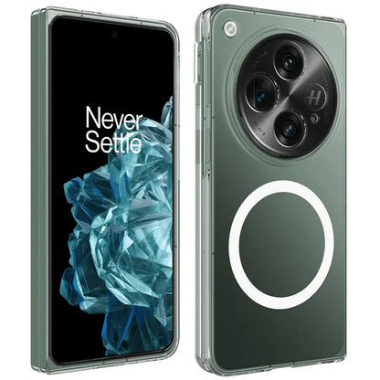 For Oppo Find N3 5G Case Magnetic Acrylic Shockproof Phone Back Shell