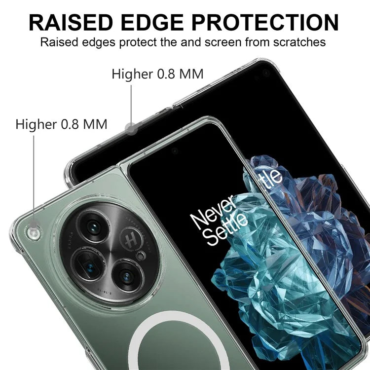 For Oppo Find N3 5G Case Magnetic Acrylic Shockproof Phone Back Shell