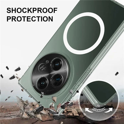 For Oppo Find N3 5G Case Magnetic Acrylic Shockproof Phone Back Shell