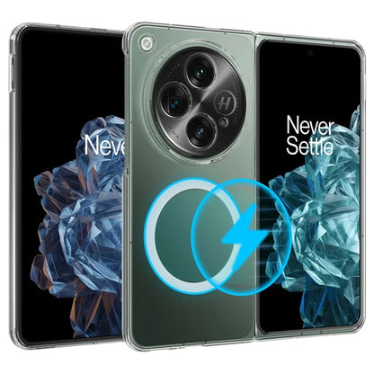 For Oppo Find N3 5G Case Magnetic Acrylic Shockproof Phone Back Shell