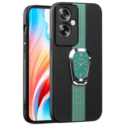 KADEM For Oppo A79 5G / A2 5G Cell Phone Cases Electroplating Watch Pattern Cover with Kickstand