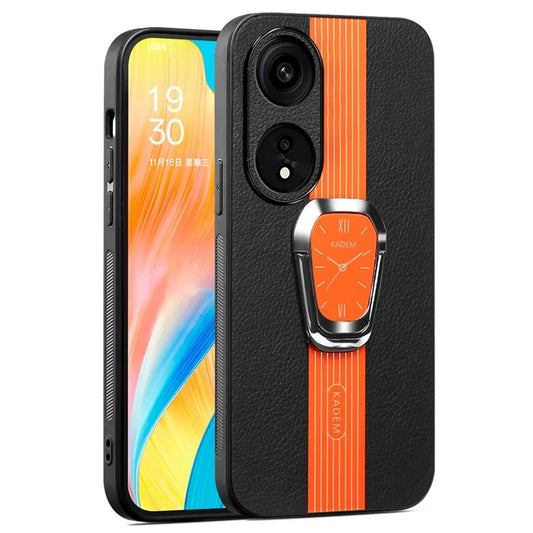 KADEM For Oppo A1 5G Cover Folding Kickstand Electroplating Anti-drop Cell Phone Case
