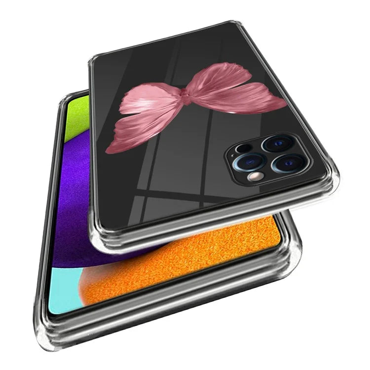 For iPhone 15 Pro Max Pattern Printing Case TPU Phone Back Cover