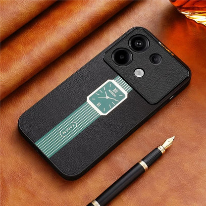 KADEM For Xiaomi Redmi Note 13 4G Electroplating PU+Acrylic+TPU Cell Phone Case