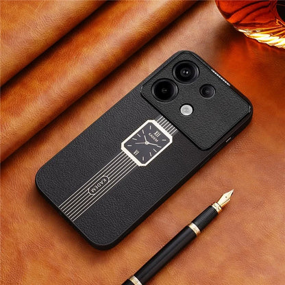 KADEM For Xiaomi Redmi Note 13 4G Electroplating PU+Acrylic+TPU Cell Phone Case