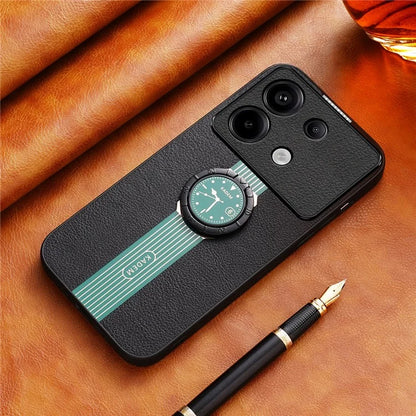 KADEM For Xiaomi Redmi Note 13 4G Cover Ring Kickstand Electroplating Cell Phone Cases