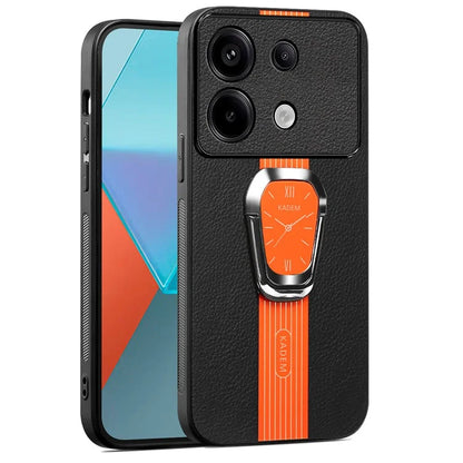 KADEM For Xiaomi Redmi Note 13 4G Cell Phone Case Electroplating Watch Pattern Design Shell