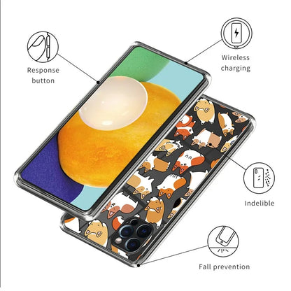For iPhone 15 Pro Soft TPU Phone Case Pattern Printing Phone Cover