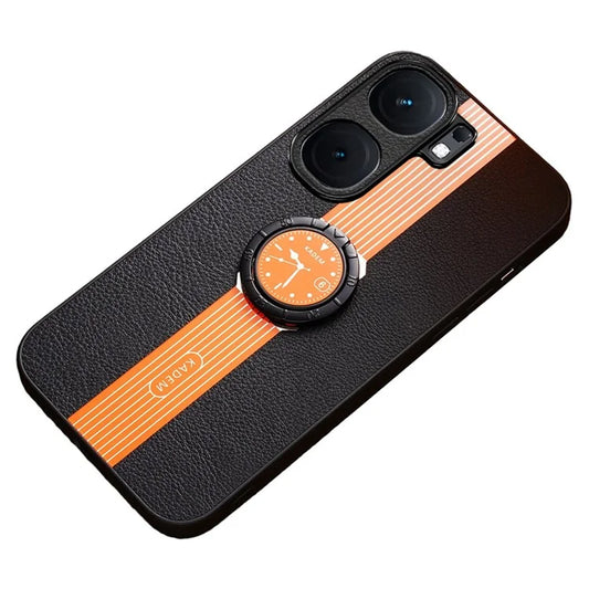 KADEM For vivo iQOO Neo9 5G Cover Ring Kickstand Anti-scratch Electroplating Cell Phone Case
