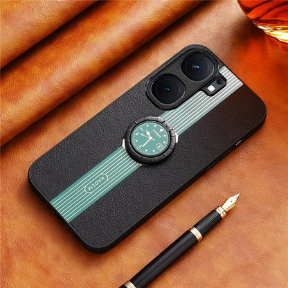 KADEM For vivo iQOO Neo9 5G Cover Ring Kickstand Anti-scratch Electroplating Cell Phone Case