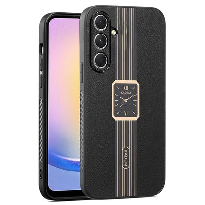 KADEM For Samsung Galaxy A25 5G (Global) (161.0 x 76.5 x 8.3mm) Cell Phone Case Watch Pattern Back Cover