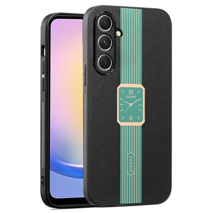 KADEM For Samsung Galaxy A25 5G (Global) (161.0 x 76.5 x 8.3mm) Cell Phone Case Watch Pattern Back Cover