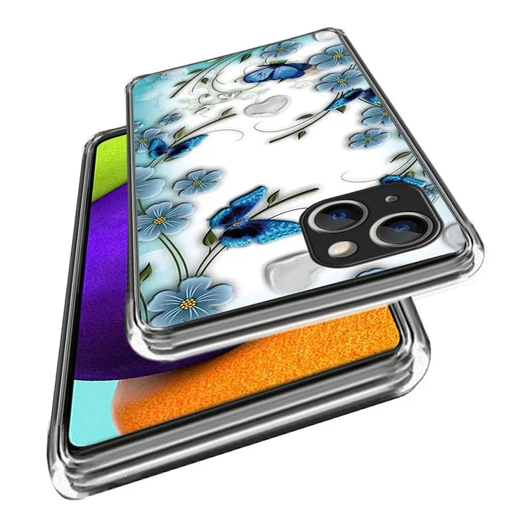 Phone Case for iPhone 15 Pattern Printing Soft TPU Phone Cover