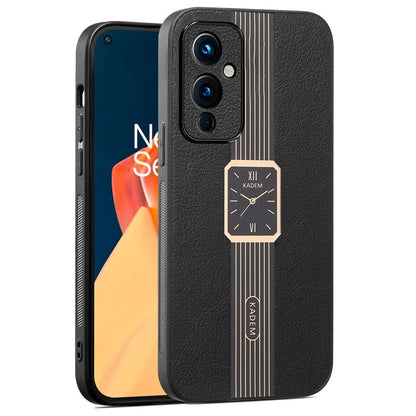 KADEM For OnePlus 9 (EU  /  US Version) Case Electroplated Shockproof Watch Pattern Cellphone Cover