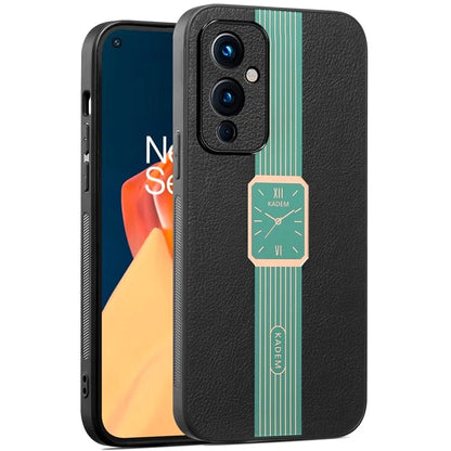 KADEM For OnePlus 9 (EU  /  US Version) Case Electroplated Shockproof Watch Pattern Cellphone Cover