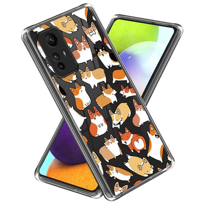For Xiaomi Redmi Note 12S 4G Case Pattern Printing Soft TPU Phone Back Cover