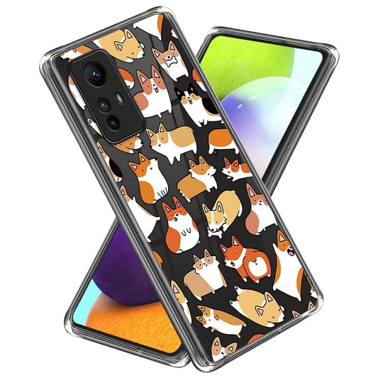 For Xiaomi Redmi Note 12S 4G Case Pattern Printing Soft TPU Phone Back Cover