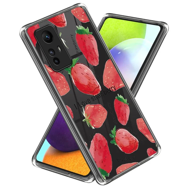 For Xiaomi Redmi Note 12S 4G Case Pattern Printing Soft TPU Phone Back Cover