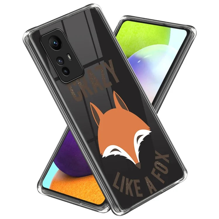 For Xiaomi Redmi Note 12S 4G Case Pattern Printing Soft TPU Phone Back Cover