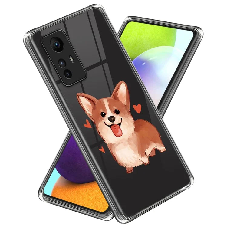 For Xiaomi Redmi Note 12S 4G Case Pattern Printing Soft TPU Phone Back Cover