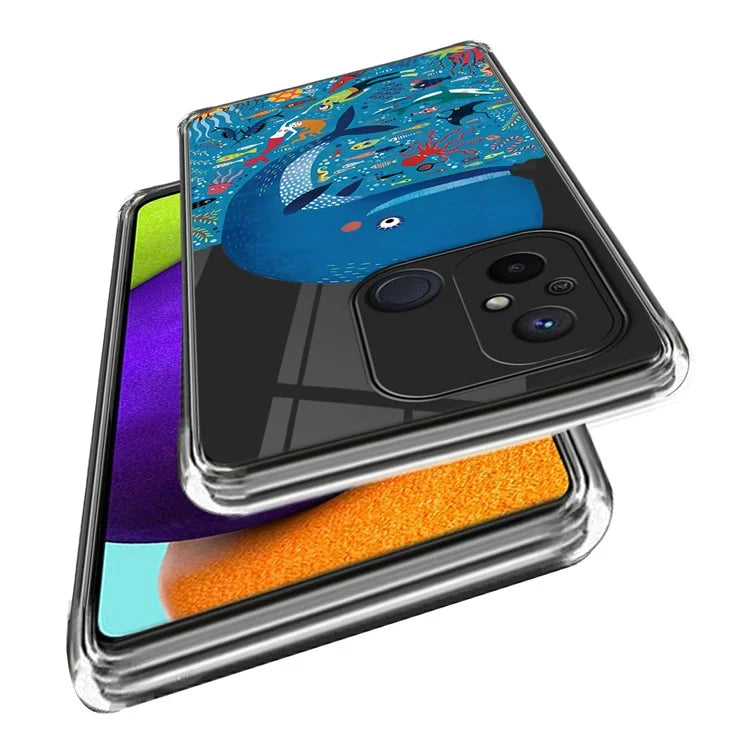TPU Case for Xiaomi Redmi 12C 4G Pattern Printing Phone Cover Protector