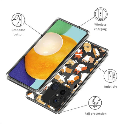 TPU Case for Xiaomi Redmi 12C 4G Pattern Printing Phone Cover Protector