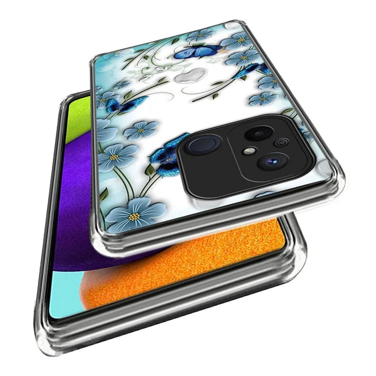 TPU Case for Xiaomi Redmi 12C 4G Pattern Printing Phone Cover Protector