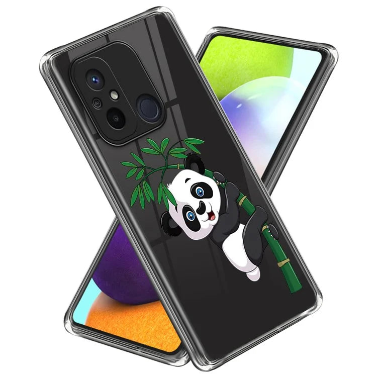 TPU Case for Xiaomi Redmi 12C 4G Pattern Printing Phone Cover Protector