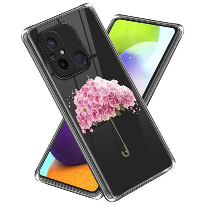 TPU Case for Xiaomi Redmi 12C 4G Pattern Printing Phone Cover Protector