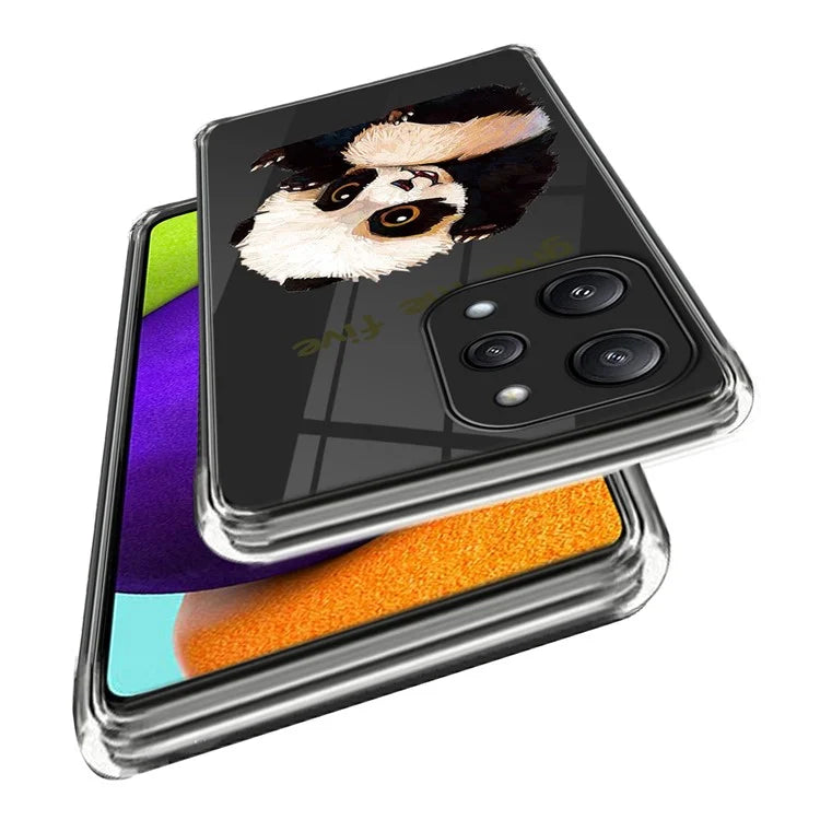 For Xiaomi Redmi 12 5G (Global) / Poco M6 Pro 5G TPU Case Phone Cover with Pattern Printing