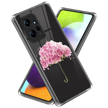 TPU Phone Case for Xiaomi Redmi Note 12 4G Shell Pattern Printing Cover