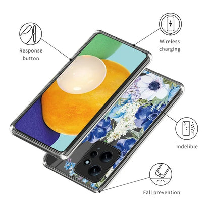 TPU Phone Case for Xiaomi Redmi Note 12 4G Shell Pattern Printing Cover
