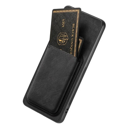 D12 For Samsung Galaxy S23 FE Detachable Magnetic Card Case Phone Cover