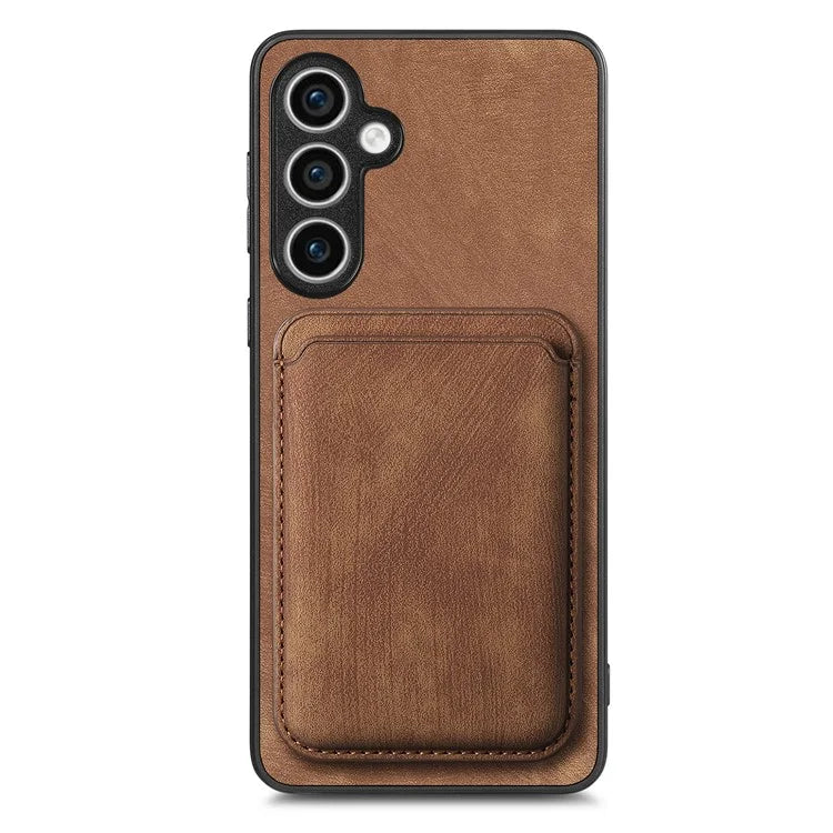 D12 For Samsung Galaxy S23 FE Detachable Magnetic Card Case Phone Cover