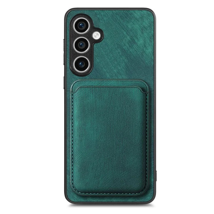 D12 For Samsung Galaxy S23 FE Detachable Magnetic Card Case Phone Cover