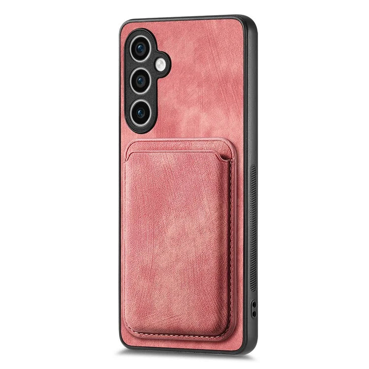 D12 For Samsung Galaxy S23 FE Detachable Magnetic Card Case Phone Cover