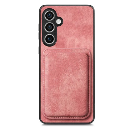 D12 For Samsung Galaxy S23 FE Detachable Magnetic Card Case Phone Cover