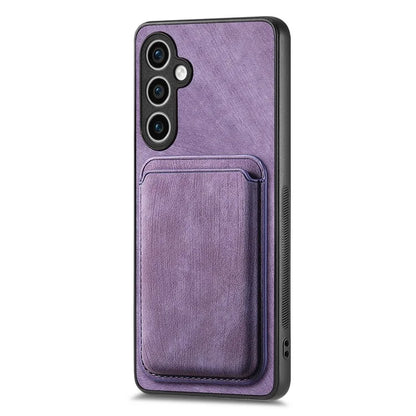 D12 For Samsung Galaxy S23 FE Detachable Magnetic Card Case Phone Cover